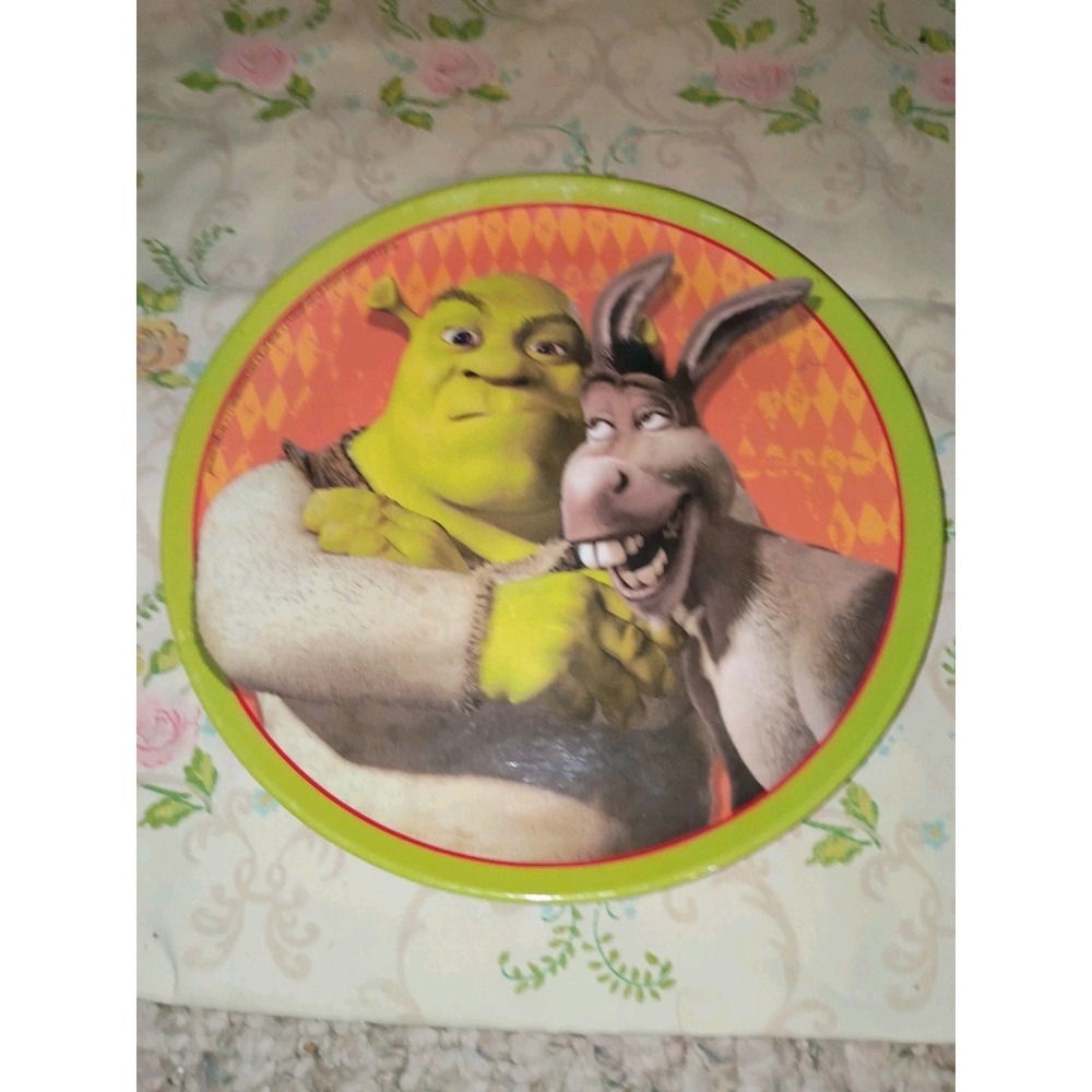 Shrek 2004 DreamWorks Melamine Dinner Plate 8" Zak Designs